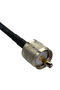 2FT (60CM) 1Pcs RG58 UHF PL259 Male plug to UHF PL259 Male Plug Connector RF Coaxial Jumper Pigtail - 3