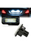 مصباحان LED أبيض 6000 كلفن للوحة ترخيص سيارات مرسيدس بنز الفئة E W211 S211 والفئة C S203 CLS