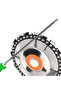 4.0mm 1pcs 4.0/4.8/5.5mm Round High Carbon Steel Sharpening Chainsaw Saw Chain Files Sharpener Plast - 2