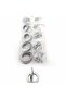 77pcs/set M3 to M18 304 Stainless Steel DIN25201 Double Deck Self-Locking Washer Wedge Loose Shoc... - 8