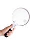 Extra Large LED Handheld Magnifying Glass with Light - 2X 4X 25X Lens - Best Jumbo Size Illuminat...