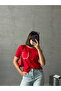 Red and White Shepherd Stitched T-Shirt - 3