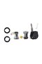 2Pcs Left & Right Door Driver Passenger Side Lock Cylinder with Key 80600-01G25 80601-01G25 for N... - 2
