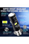 P15D-25-1 H6 BA20D LED H4 Led P15D Moto Motorcycle Headlight Bulb CSP 20000LM Spotlight 12V Motos Ac - 3