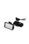6000K WHITE ANGRONG 2X CANBUS LED License Number Plate Light Lamp For Seat Cordoba Leon Toledo MK2 M - 2