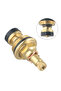 Brass Slow Opening Spool Faucet ////Hot And Cold Water Spool ///G1/2 Kitchen Sink Mixer Tap Strea...