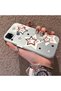 Realme C15 Compatible Unbreakable Silicone Cute Star Pattern Printed Cover Shock Absorbing Protection - 2