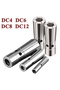 ظرف تثبيت CNC عالي الدقة DC6-6 مم بدقة 0.003، ظرف تثبيت DC4 DC6 DC8 DC12، ظرف سحب خلفي عالي الدقة - 8