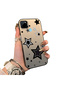 Realme C21Y/C25Y Compatible Shatterproof Silicone Cute Star Pattern Printed Cover Shock Absorbing Protection - 3