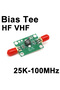 25K-100MHz Bias Tee RF DC Block RF Isolator Coaxial Biaser F/ Radio LNA Amplifier AM FM HF VHF Sh... - 2