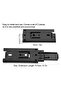 6 inch black Mini Short Drawer Slides Full Extension Guide Rail Drawer Cupboard Furniture Hardware S - 4