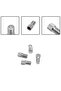 4pcs 19mm Screw-on Valve Cap Stem Extension Car Tyre Wheel Valve Stem Cap Extension Extender For ... - 2
