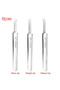 3Pcs set German Ultra-fine No. 5 Cell Pimples Blackhead Clip Tweezers Beauty Salon Special Scraping - 7