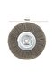 1Pc 3 Inch Crimped Stainless Steel Wire Wheel Brush Bench Grinder Abrasive Tool 13mm Hole For Deb... - 3