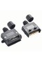 12V Car Trailer Adaptor 7 Pin Flat Trailer Plug Male Female Socket RV Camper Caravan Boat Trucks ... - 3