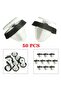 50Pcs Car Auto Bumper Fastener Retainer Push Door Panel Clips 9341PF 6991Y8 For Citroen C2 C8 C3 ... - 7