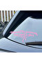 pink Please Be Patient I'm Just A Girl - Funny Car Decal Car Window Bow Sticker Girly Decal Car Deca - 4