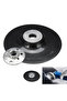 5ich 125mm دعم وسادة القرص دعم وسادة أداة 125mm أقراص ألياف الراتنج مع قفل الجوز M14 موضوع ل... - 3