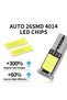 WHITE ASLENT 10x W5W T10 Led Bulbs Canbus 4014 26SMD 6000K 168 194 Led 5w5 Car Interior Dome Reading - 5