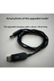 كابل شحن مخصص للبطارية 21 فولت، كابل رفع الجهد من 5 فولت إلى 21 فولت، كابل محول USB بواجهة تيار مستمر - 2
