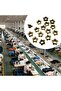 130 Sets 130 Sets Bronze Metal Floral-Hole Eyelets for making string holes on handcraft scrapbooks a - 5
