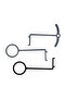 أداة اختبار سير التوقيت الفولاذية (3 قطع) لمحرك PureTech 1.0 و 1.2 لأوبل 3 أسطوانات PSA EB0... - 5
