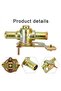 Heater Tap Valve Universal Type Car Hot Rod 16mm (5/8\") Cable Type Inline HT4008, ZPN-01365, C3U... - 7