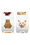 1Roll 500pcs/Roll Funny Cat Meme Stickers For School Reward Stickers Classroom Decoration Encouragem - 3