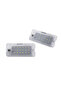 2x LED License Number Plate Light For 2007+ Fiat 500 500C 312 Abarth 595 500 695 Rear Lamp - 3