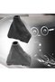 Black Car Gear Shifter Knob Boot Gaiter Dust Cover Shifter Sleeve, Easy Installation Replace Parts f - 3