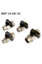 DN8 Mini Ball Valve BSP 1/4 1/2 3/8 Female To Male Threaded Carbon Steel BallValve For Water Gas Oil - 6