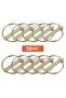 10Pcs Steel O-Ring Assortment Kit: Durable Quick-Release Pins for Tractors/Trailer Hitches. Ideal... - 7