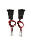 2 Pcs Car Audio Speaker Wiring Harness Adapter Connector PC2-805 for Audi for vw Etc ABS Plastic ... - 3