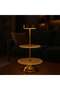Illuminated Crystal Serving Stand with Two Layers