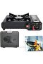 Portable Gas Stove/Butane Propane Camping Stove with Carrying Case - 3