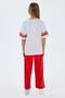 4-15 Years Old Licensed Us Polo Assn Girl's Set-Ecru - 7