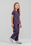 Ages 4-15 Licensed Us Polo Assn Girls' Set - Purple - 3