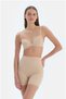 Women'S, Skin-Colored, High-Waisted, Gathering, Push-Up Corset - 4