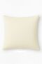 2 Pieces Outdoor 5 Year Colorfast Throw Pillow Cover 43X43 cm Cream