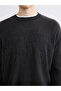 Esvab • Modern & Distinctive Zero Roba Collar Embossed Men's Knitwear Sweater - 3