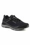 Men's Black Sports Shoes - Casual Walking and Running Shoes with Gray Soles - 3