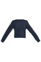 Women Navy Full Sleeve Argyle Checks Cardigan - 7