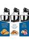 Kitchen Stand Mixer With Stainless Steel 6L Bowl - 6