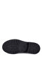 Women's Genuine Leather Black Opening Loafer Shoes - 4