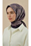 Lavinia Patterned 120*120 cm Cotton Scarf - 4