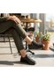 Black Leather Zippered Women's Daily Comfortable Casual Shoes - 2