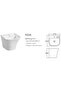 Luxe Plazzo Wall Hung Basin, Durable Ceramic Wash Basin, Modern Sanitaryware - 2