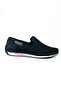 5091 Navy Blue Nubuck Leather Casual Men's Shoes - 2