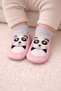 Çarık Socks, Genuine Leather, Baby Kids Booties, Non-Slip Sole