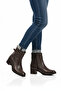 Brown Genuine Leather Women's Boots Premium 24113-1 Z - 3